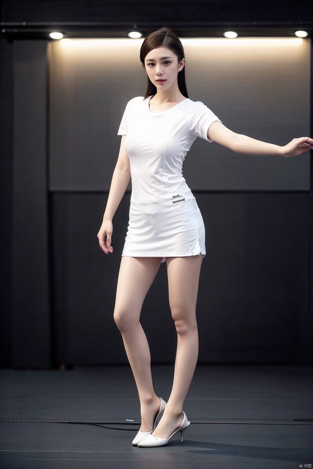 (1girl:1.3), (best quality, masterpiece, ultra high resolution),(photorealistic:1.3), (realistic:1.3), depth of field,(full body:1.2), (day:1.2), (cinematic lighting:1.2),