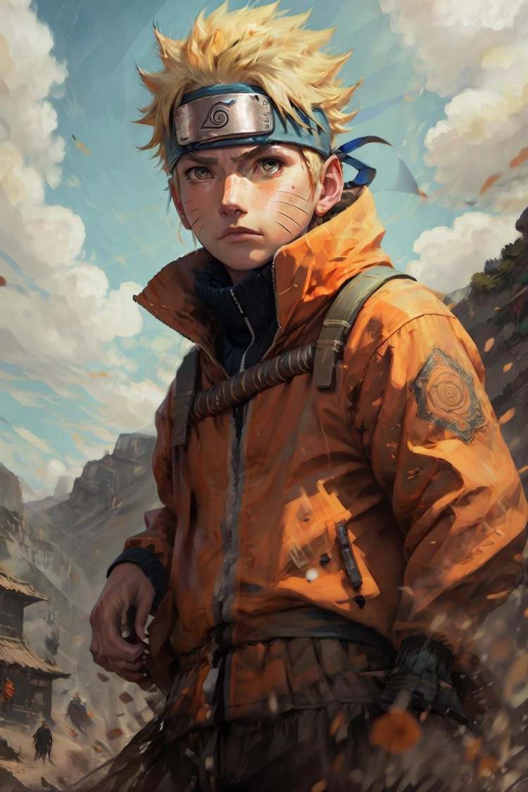 Uzumaki Naruto(うずまき ナルト)漩涡鸣人LoRa by Mr.A on Tensor.Art