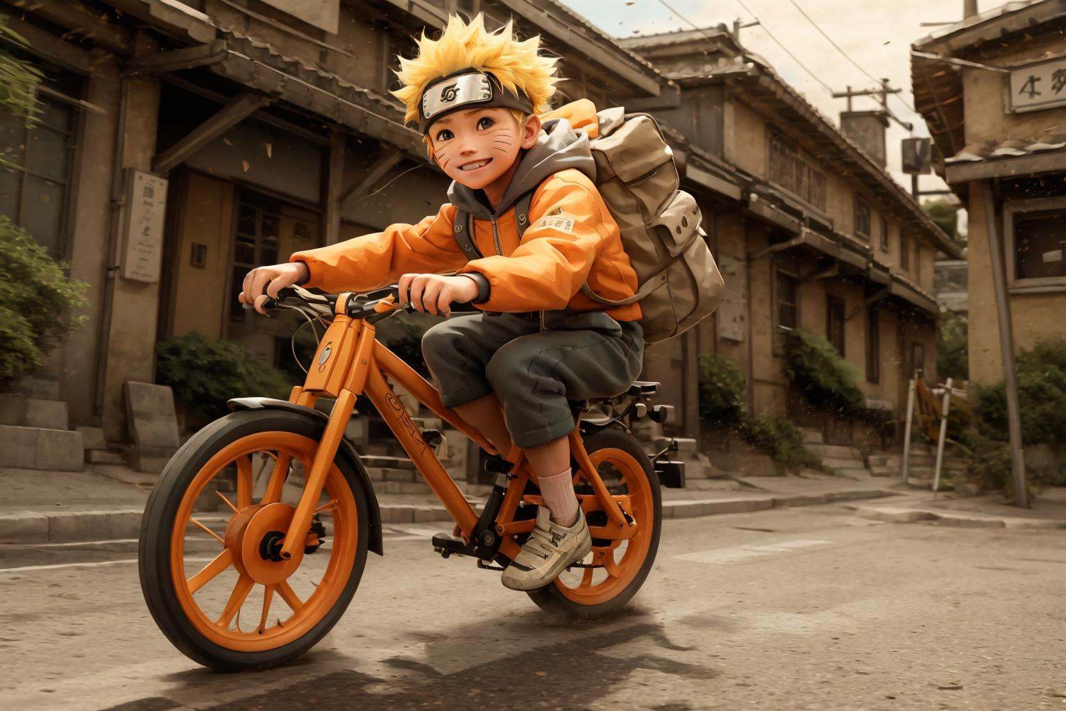 chibinaruto,  1boy,  blonde hair by Mr.A on Tensor.Art