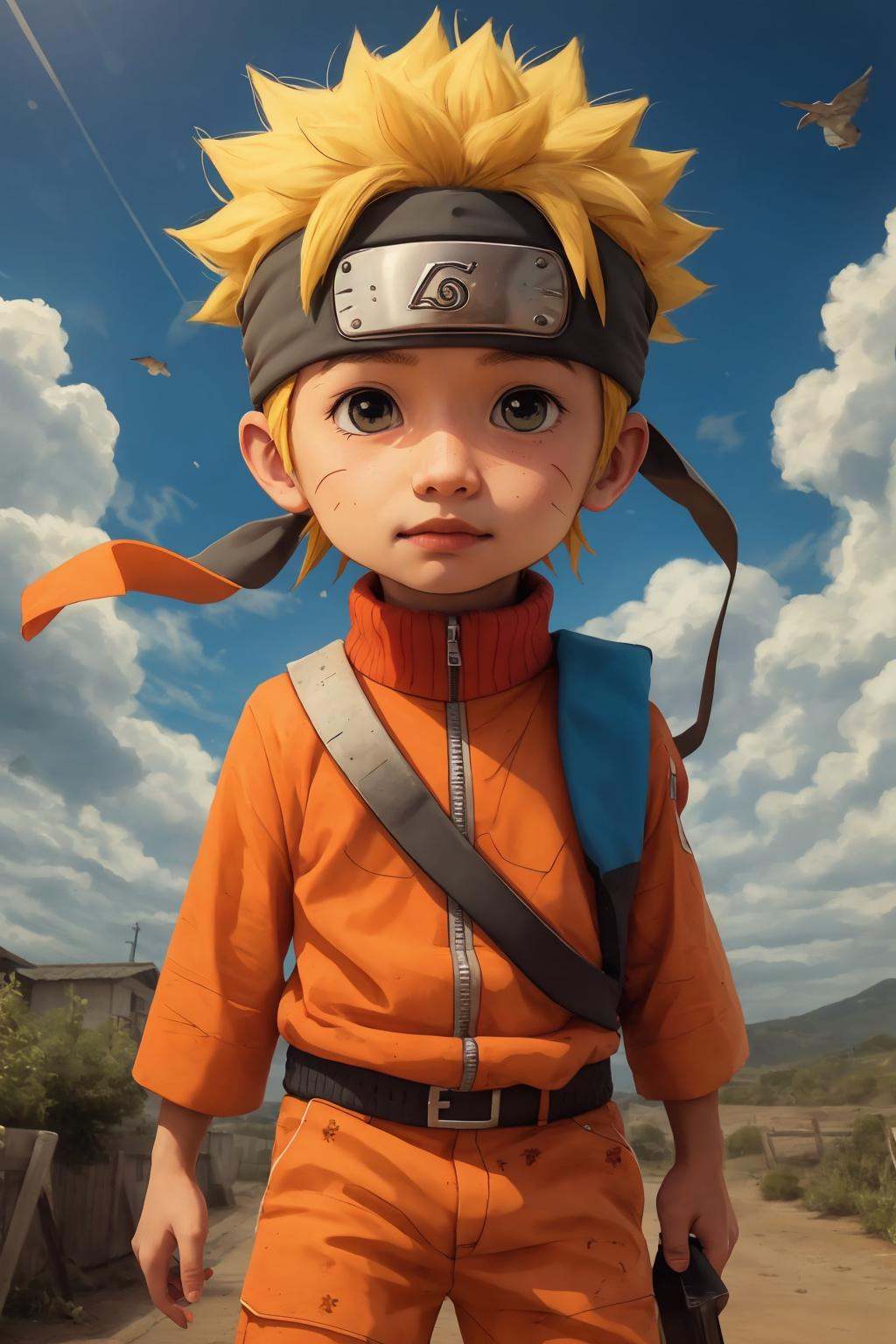 chibiNaruto,  1boy,  solo by Mr.A on Tensor.Art