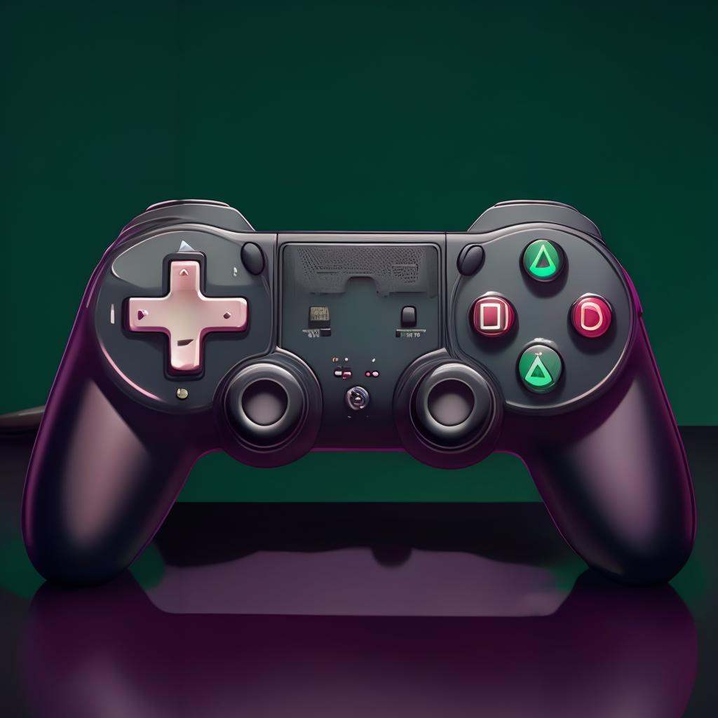 masterpiece, best quality,white background, red controller, simple background, game controller, 