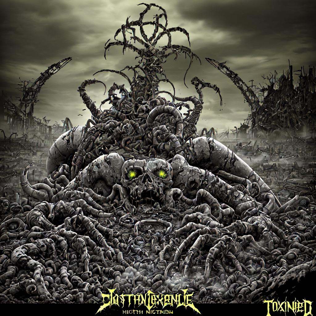 toxic wasteland,  DEATHMETAL, on Tensor.Art