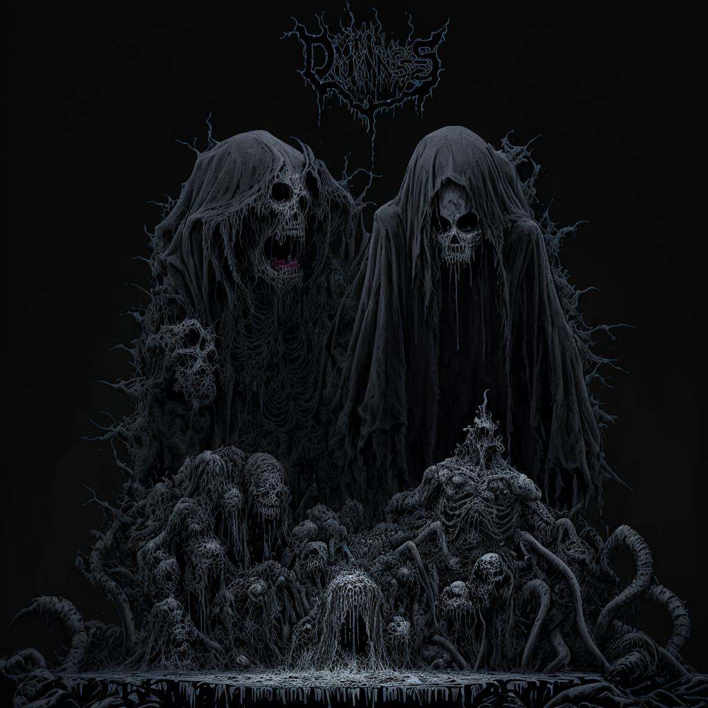 The hungry darkness in our minds Is the toxic substance on which it thrives,  DEATHMETAL on Tensor.Art