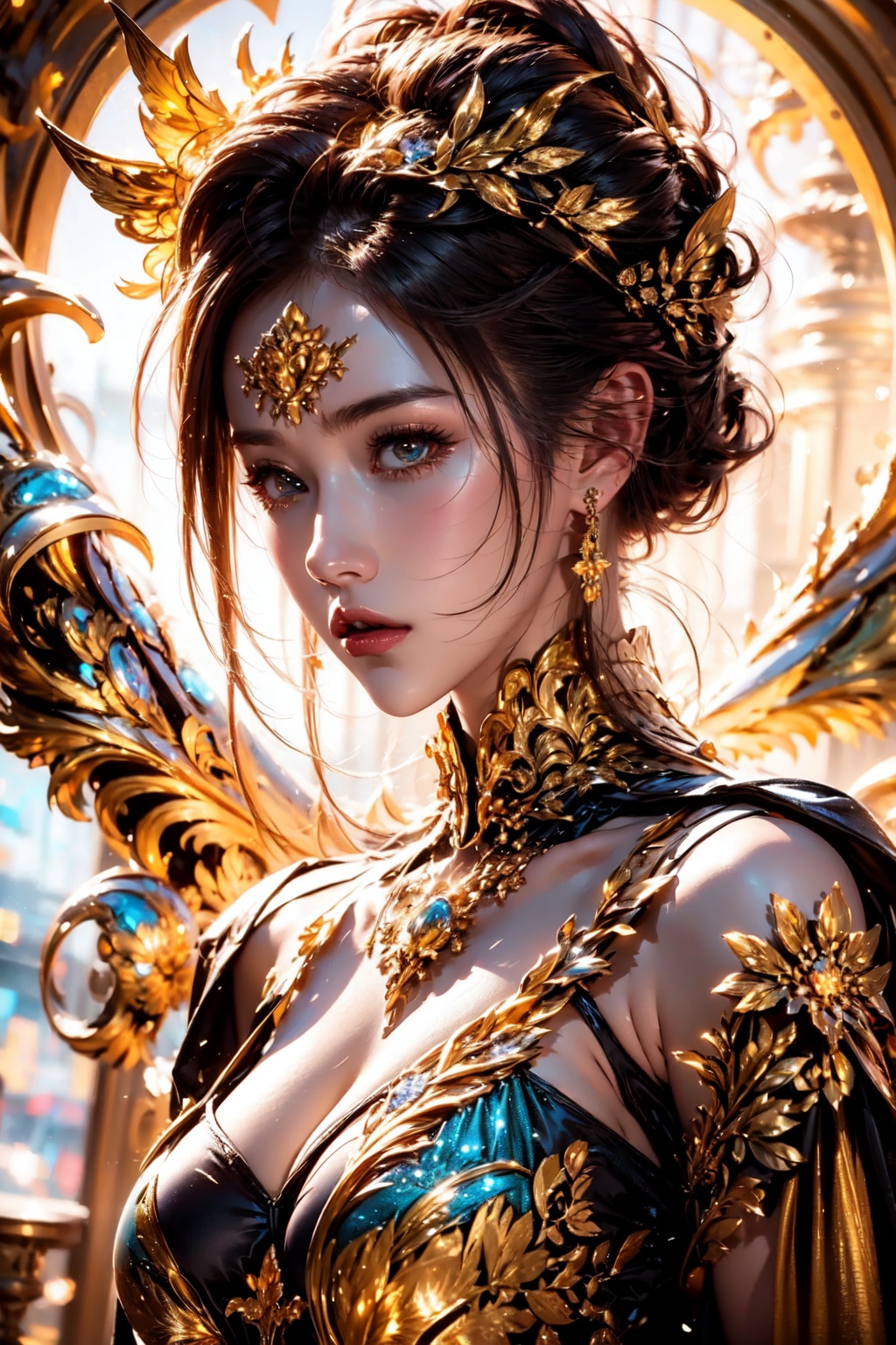 (goddess),  (naked),  (magic circle) on Tensor.Art