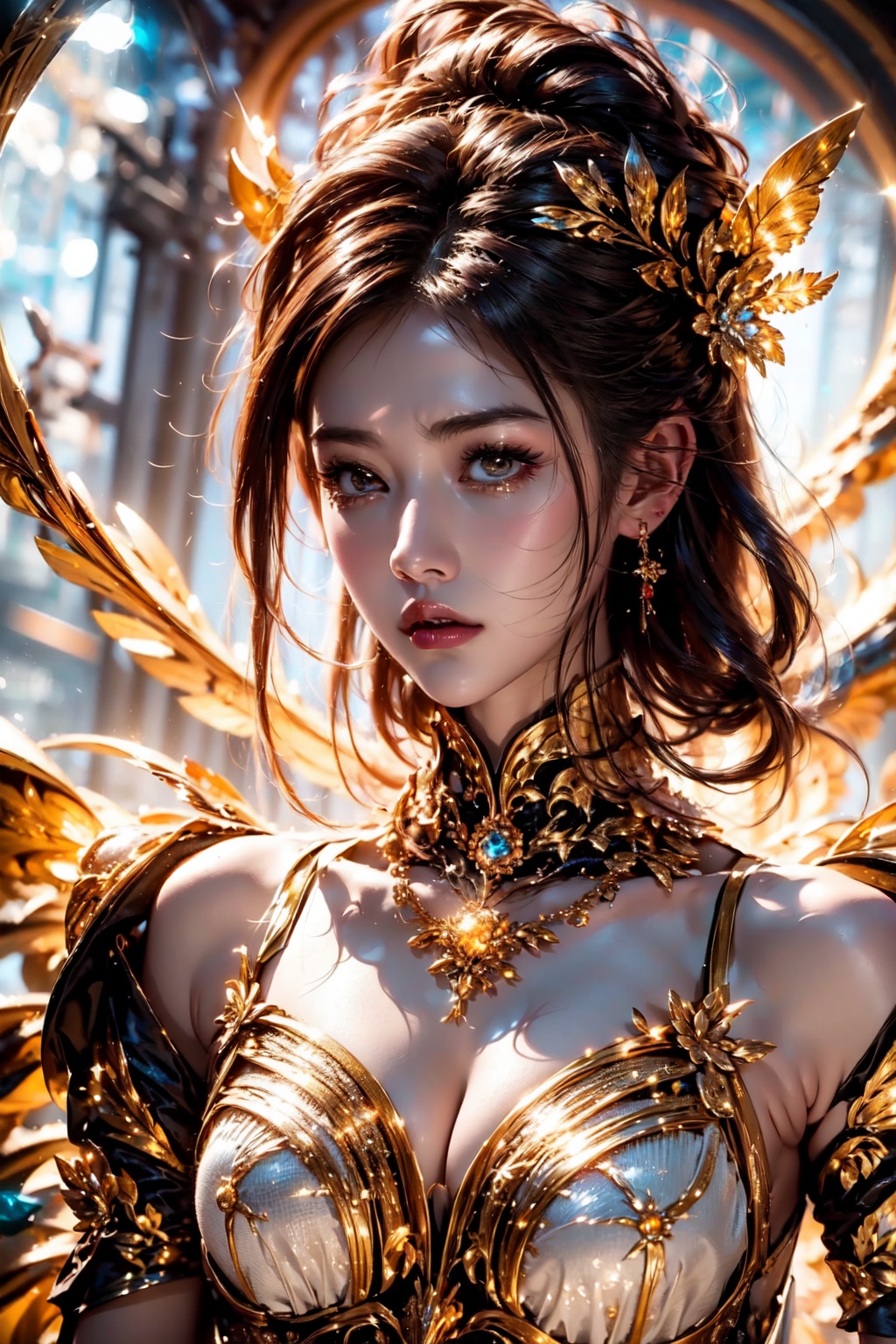 (goddess),  (naked),  (magic circle) on Tensor.Art