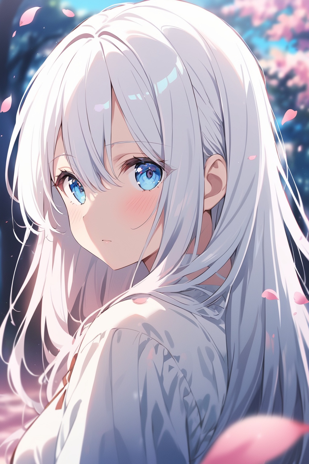 Visual Anime,  1girl,  solo on Tensor.Art