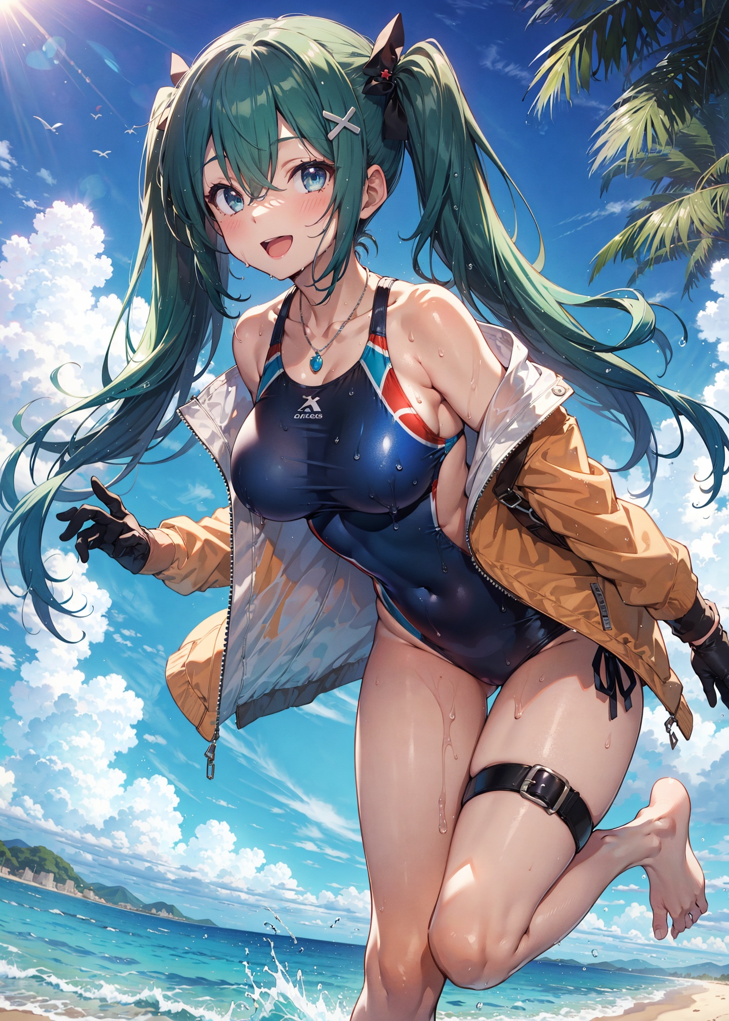 1girl,  solo,  long hair on Tensor.Art