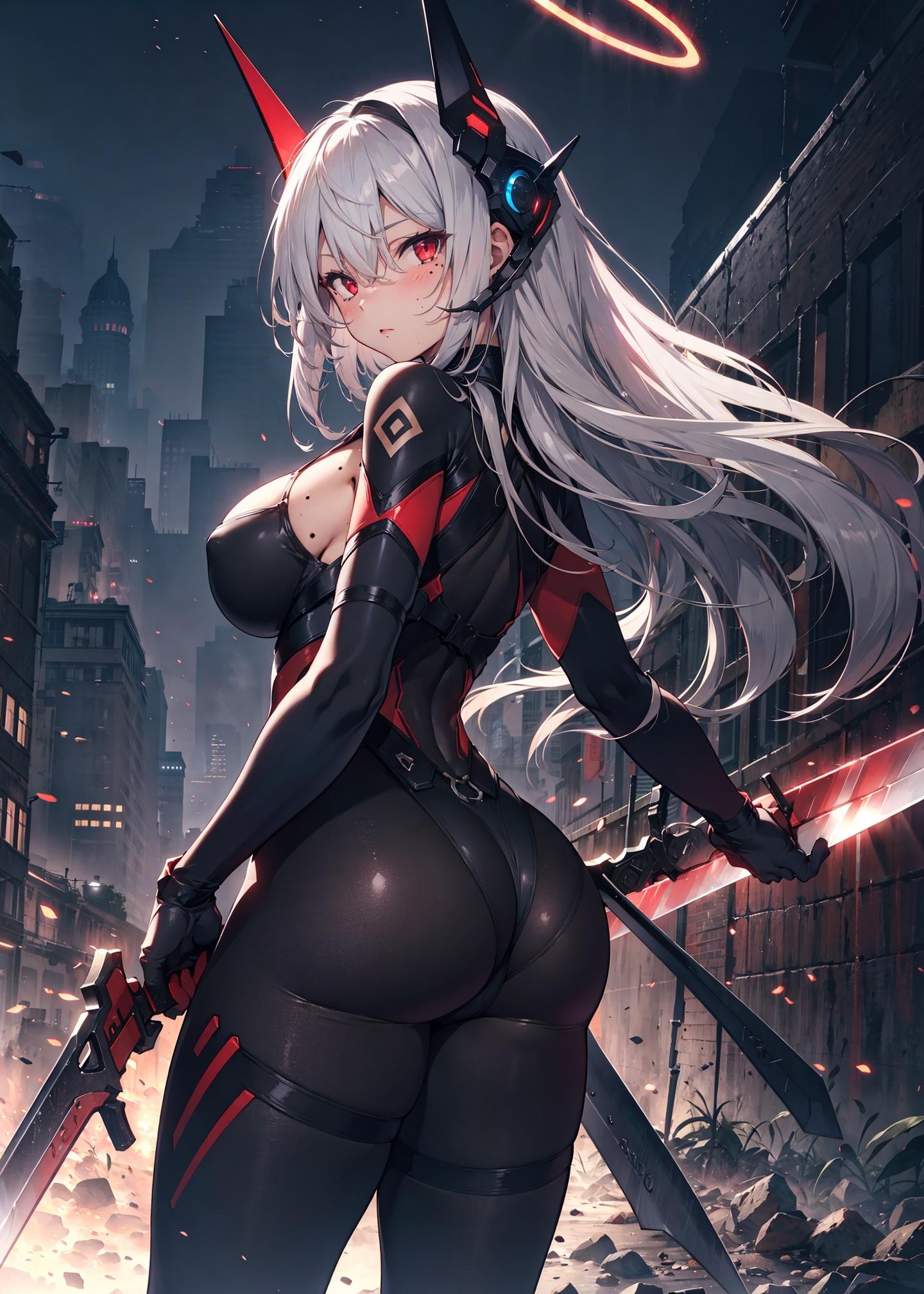 1girl,  solo,  long hair on Tensor.Art