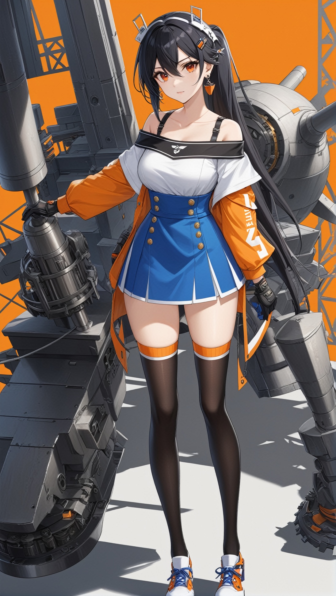 Hyper-Detailed Anime of Cassin \(Azur lane\),  1girl,  solo on Tensor.Art