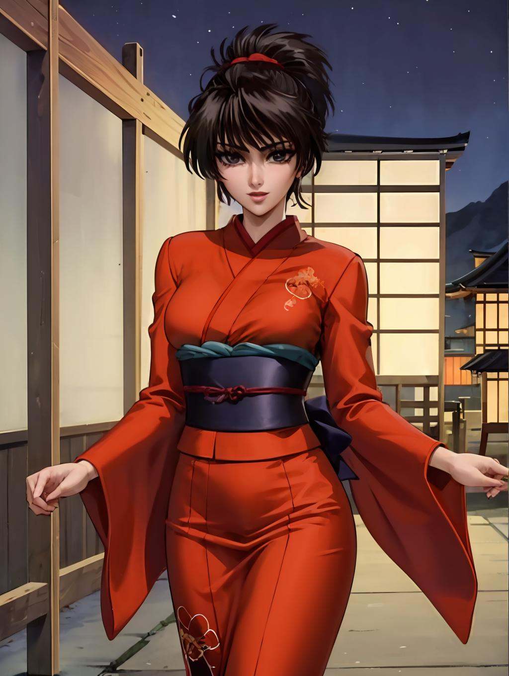 (1girl),  kamui,  (cowboy_shot) by IndolentCat on Tensor.Art