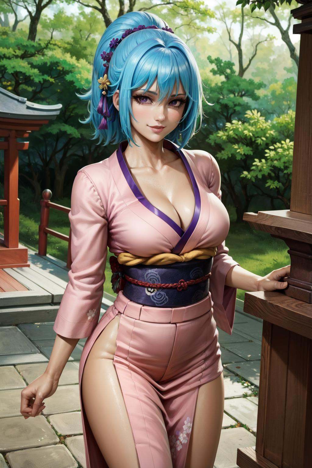 (finely detailed),  kurumu,  1girl by IndolentCat on Tensor.Art