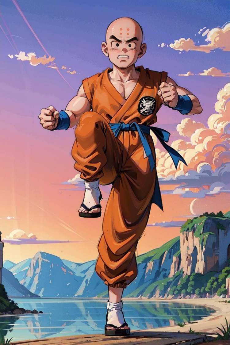 Krillin/クリリン - Dragon Ball | LoRA by IndolentCat on Tensor.Art