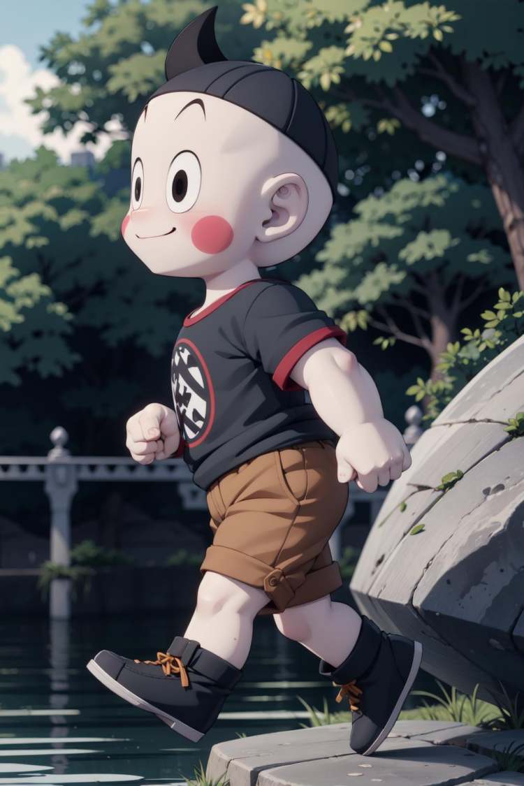 Chaozu/Chiaotzu/チャオズ - Dragon Ball | LoRA by IndolentCat on Tensor.Art