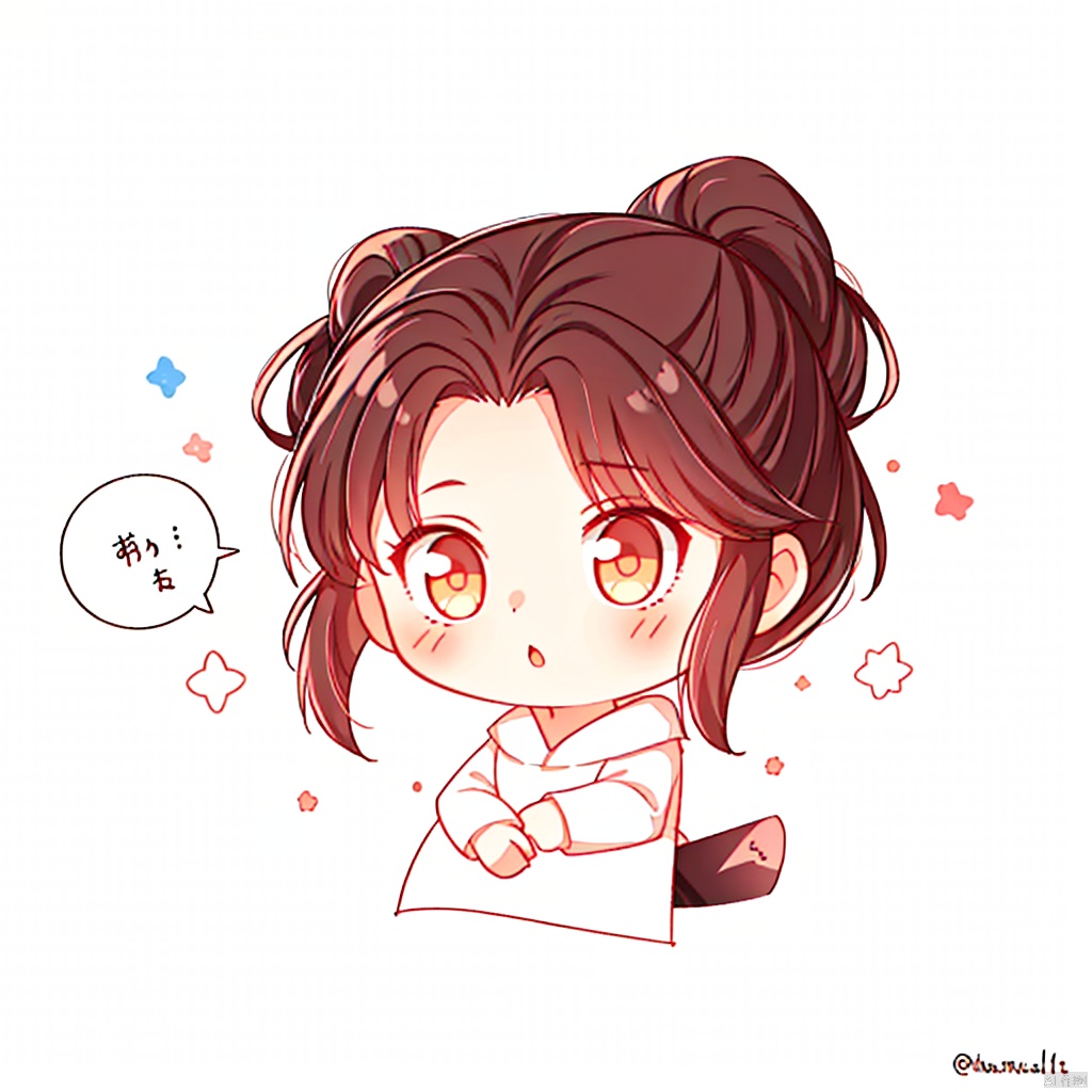 1girl, simple drawing