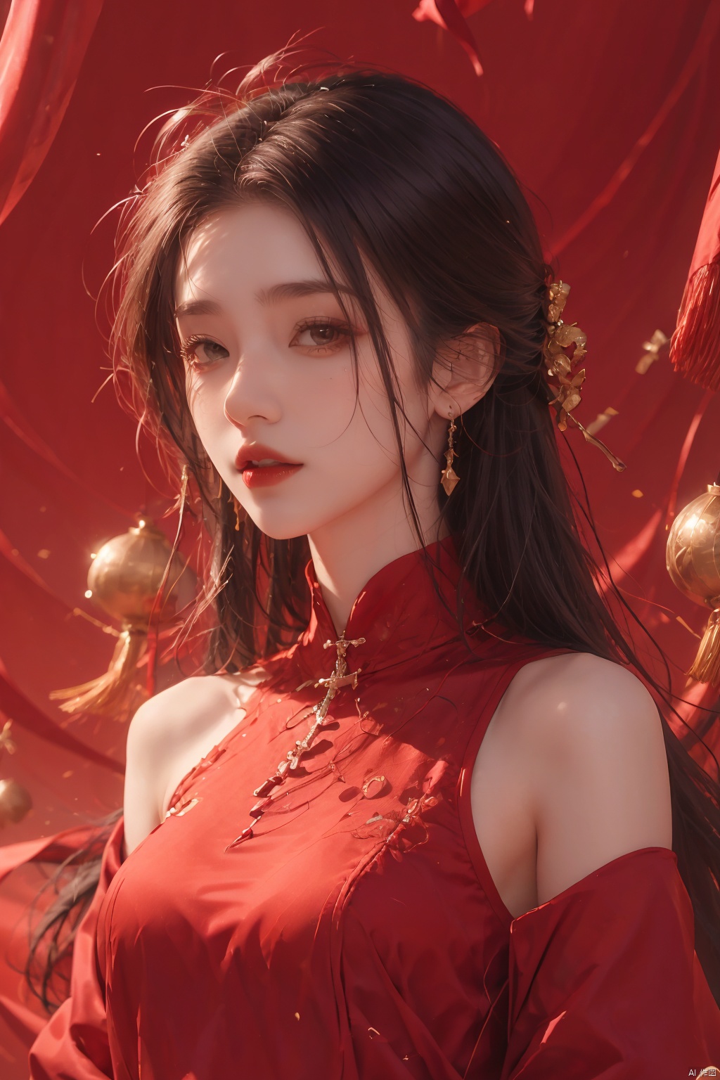  A girl,,hydress, , hydress