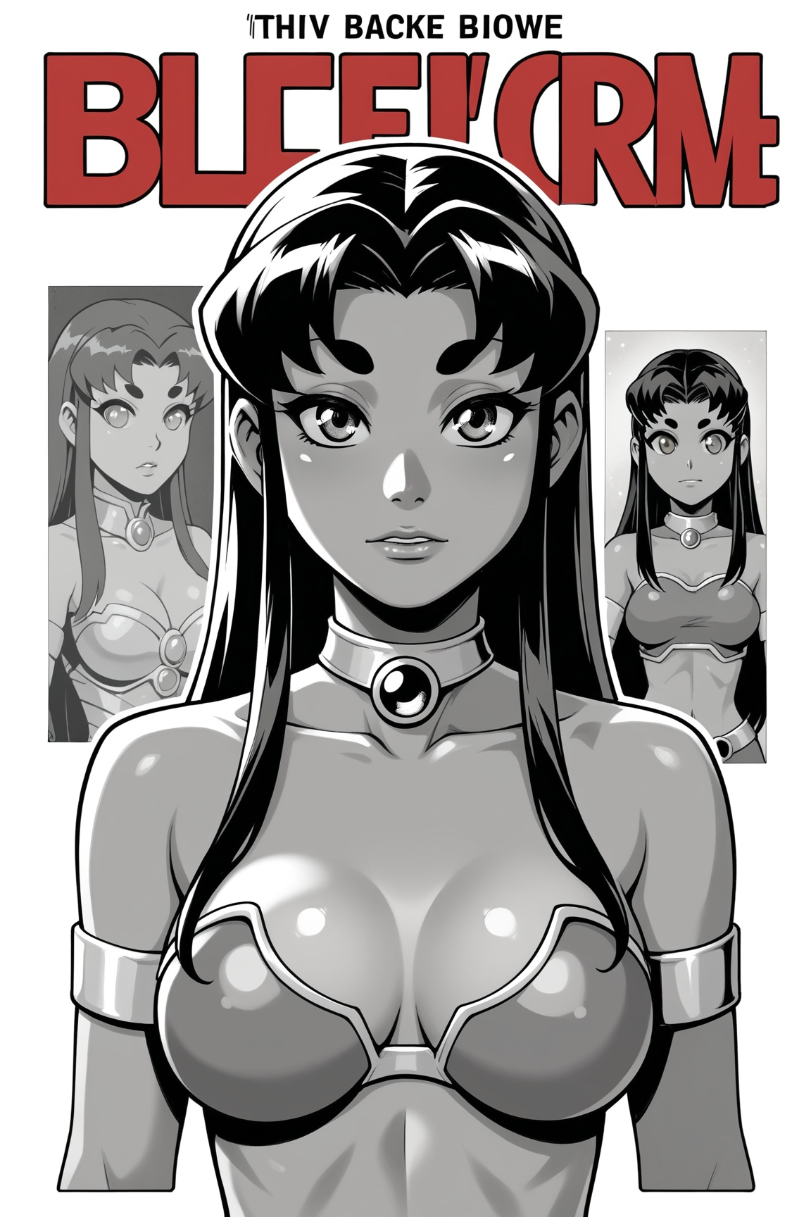 1 girl,  Blackfire,  half body portrait on Tensor.Art