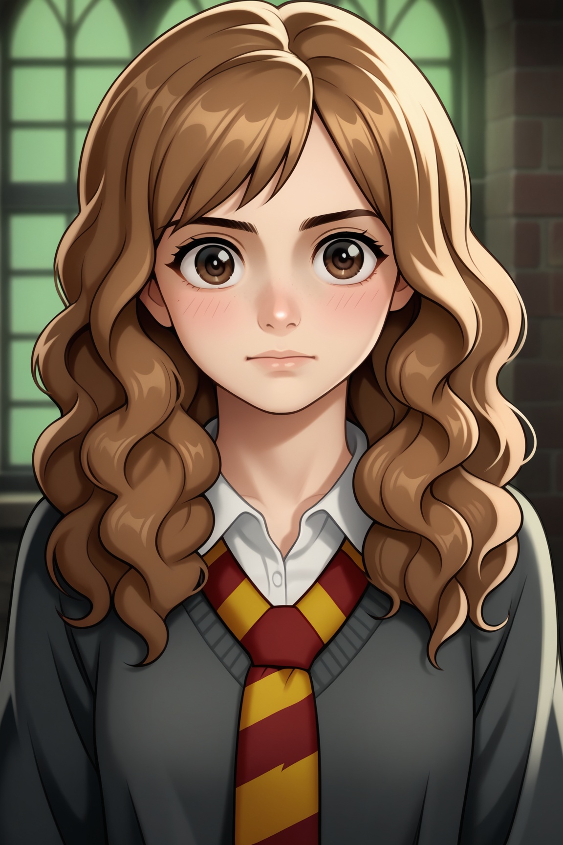 1 girl,  Hermione Granger,  harry potter on Tensor.Art