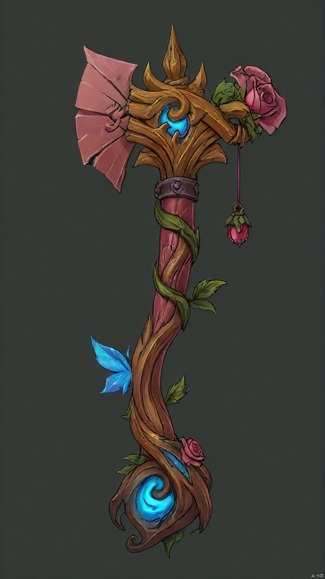 vju, hammer, rose dragon theme