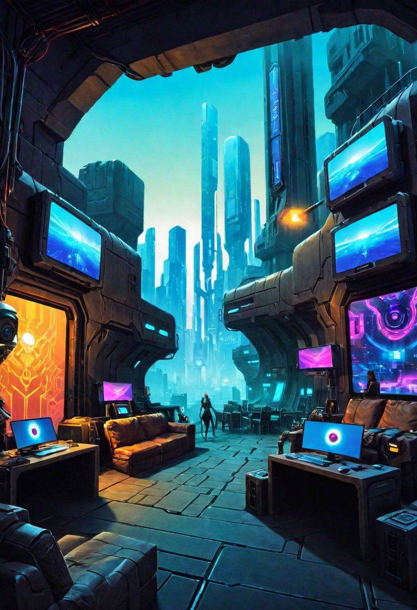shadowrun_party,  cyberpunk,  high-tech lowlife on Tensor.Art