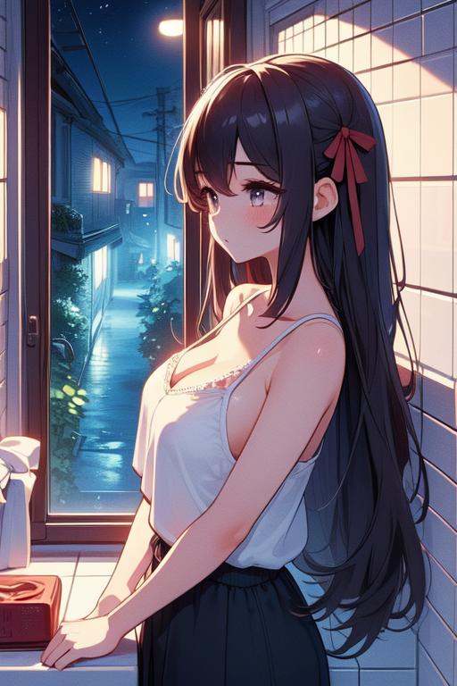 (((masterpiece))),  (((best quality))),  (((window views))) on Tensor.Art