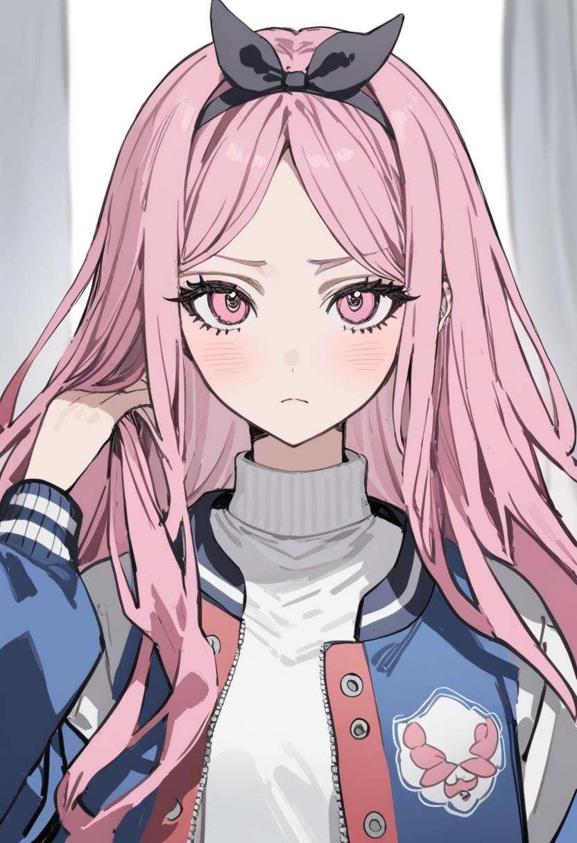 1girl,  style:inu totemo,  black hairband on Tensor.Art