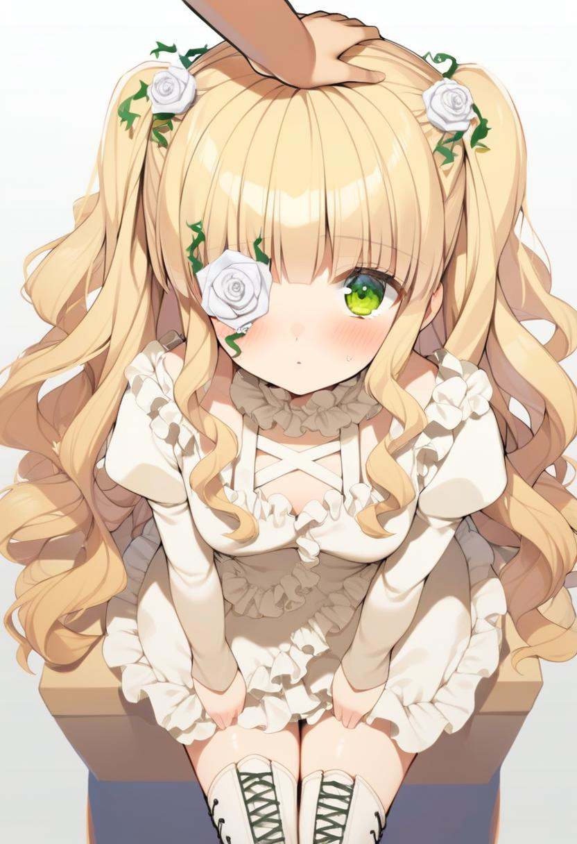 1girl,  kirakishou,  headpat on Tensor.Art