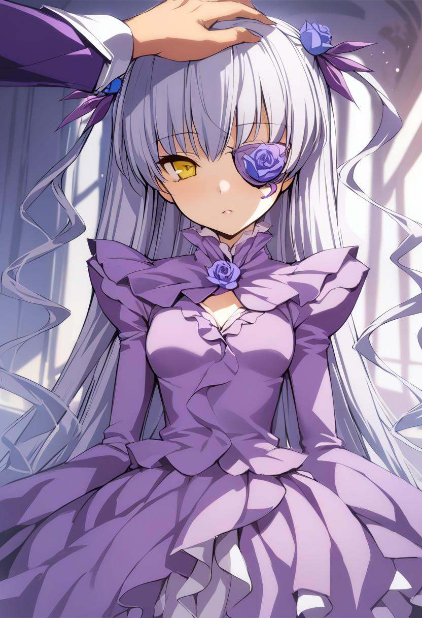 1girl,  barasuishou,  headpat on Tensor.Art