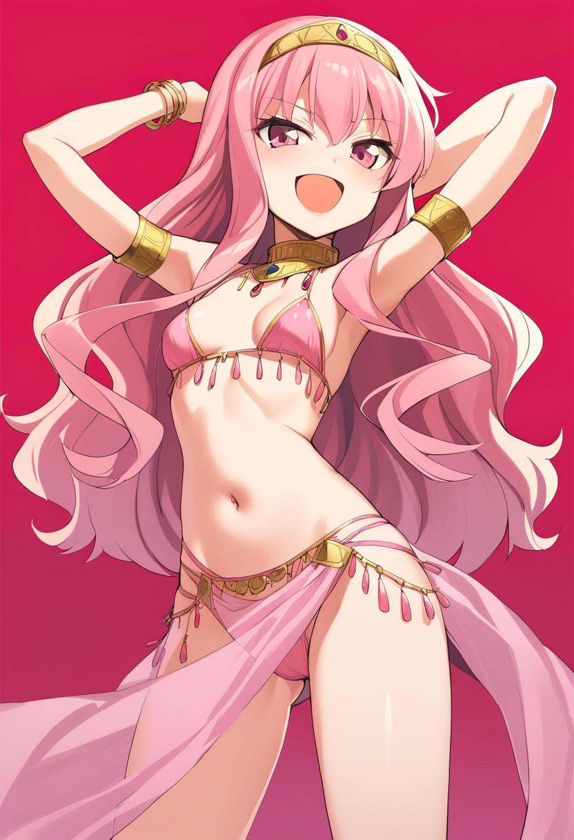 1girl,  louise francoise le blanc de la valliere,  :d on Tensor.Art