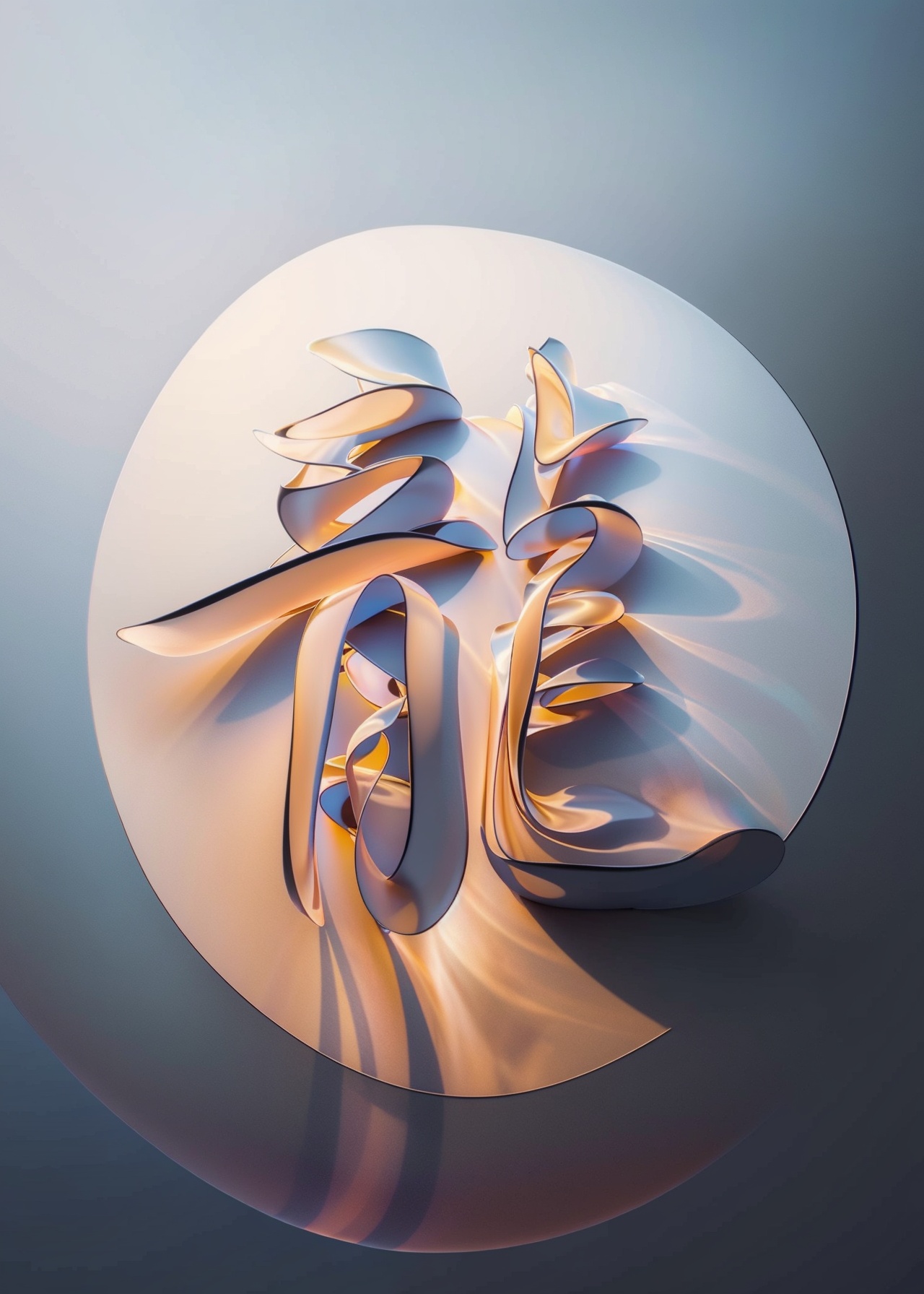 masterpiece,best quality,bolizhigan,colourful,simple,Pale black background,3DCalligraphy,