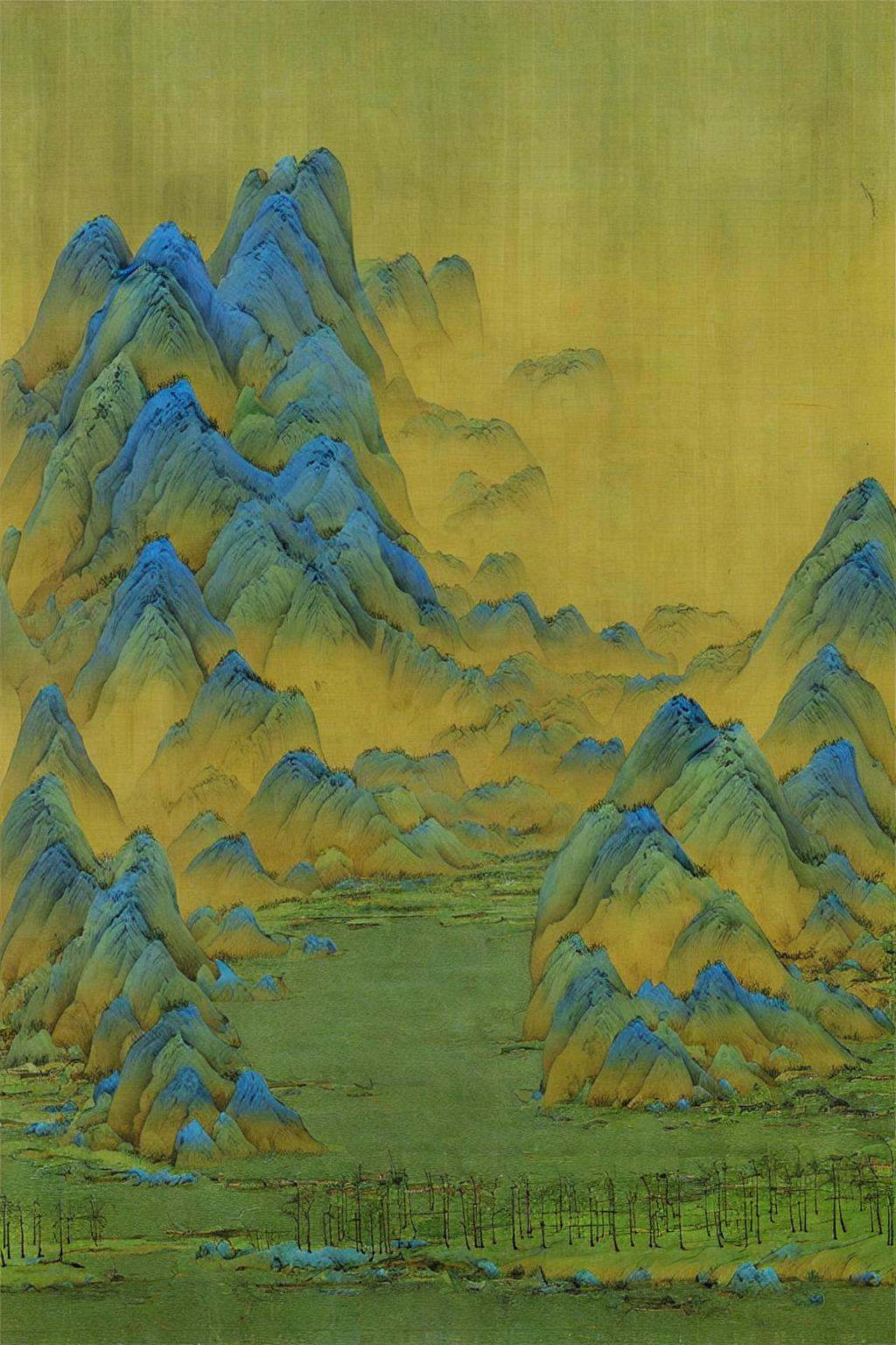 mountain,river,wangximeng,<lora:wangximeng_20240206225310-000003:1>,high quality,