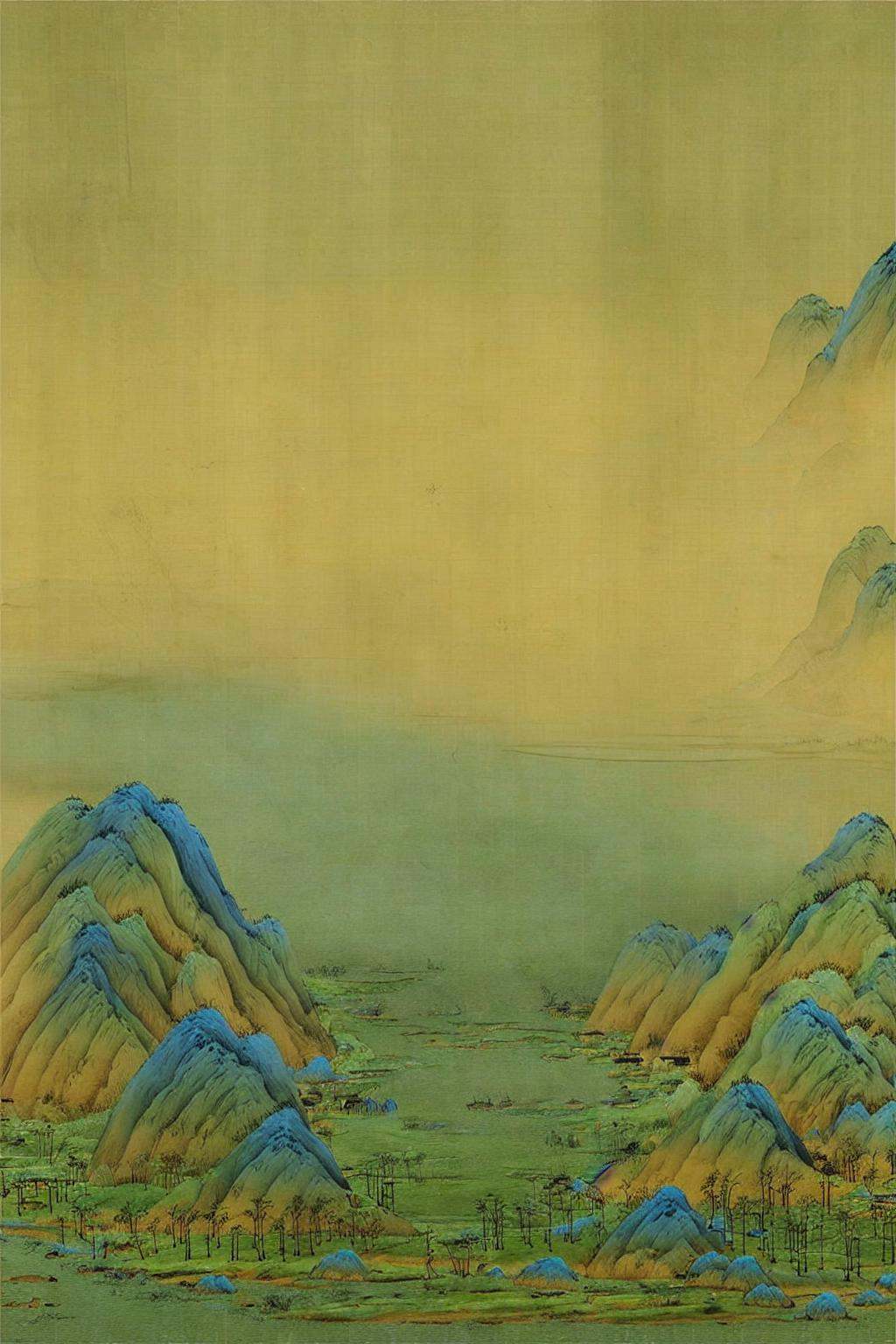 mountain,river,wangximeng,<lora:wangximeng_20240206225310-000003:0.9>,high quality,