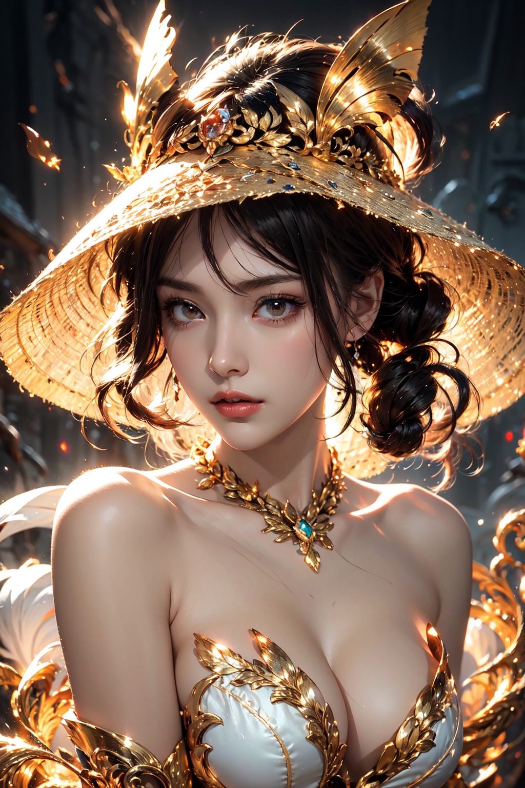 (goddess),  (naked),  (magic circle) on Tensor.Art