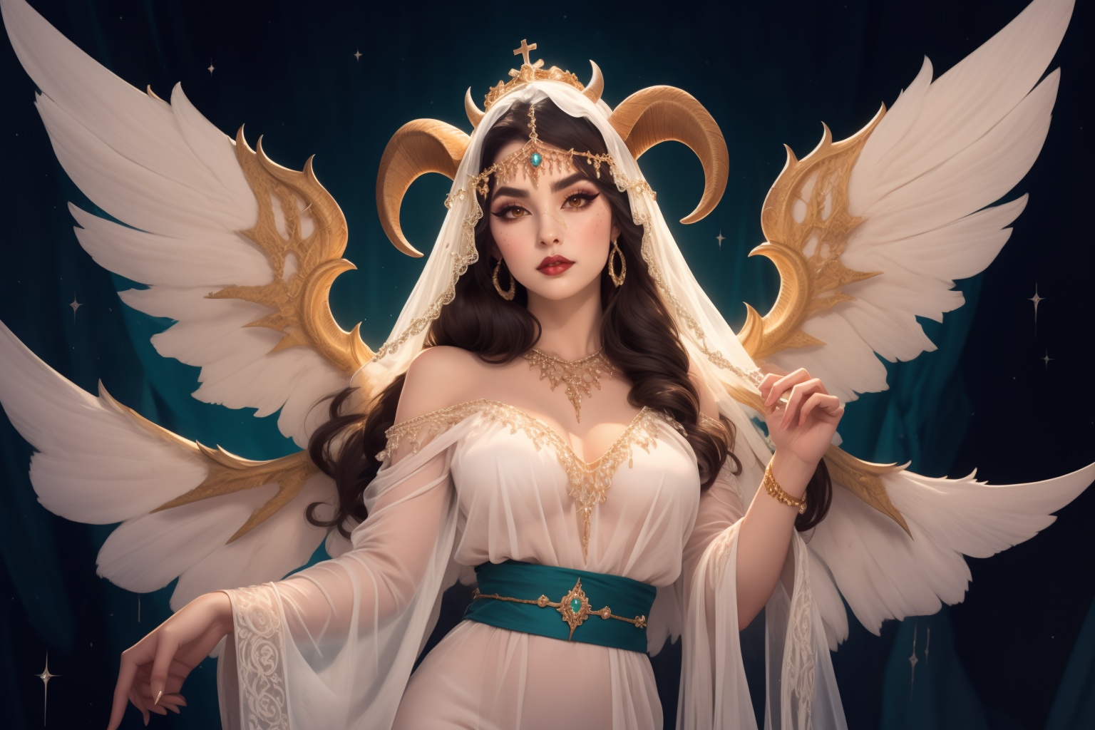 ethereal fantasy concept art of 1girl,  solo,  beautiful ***** woman on Tensor.Art