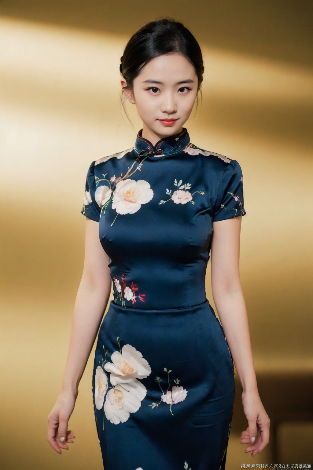 1 girl, qipao