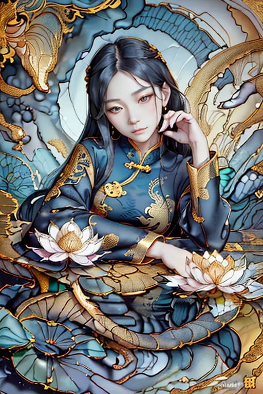 1girl,  solo,  long hair on Tensor.Art