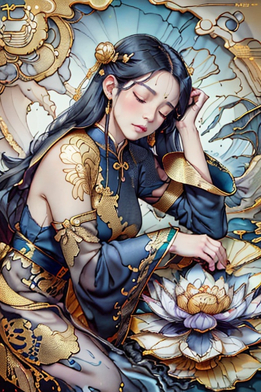 1girl,  solo,  long hair on Tensor.Art