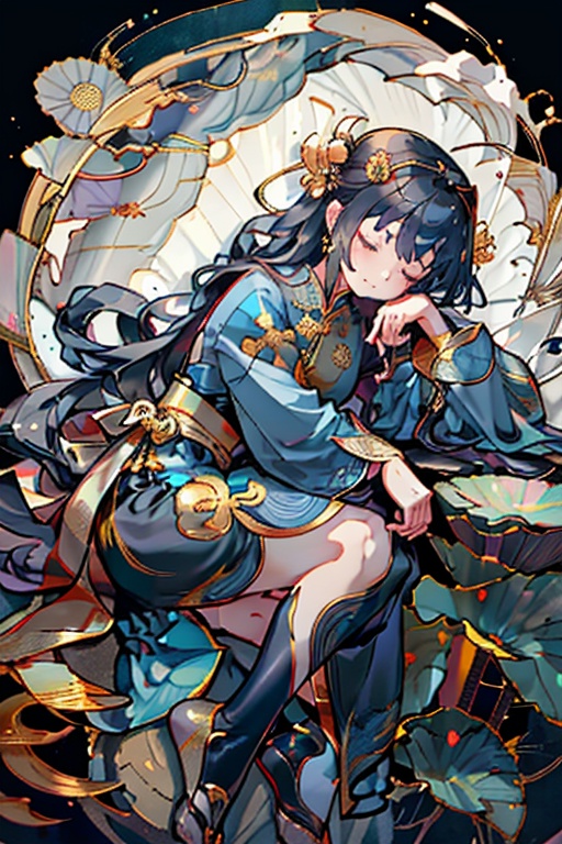 1girl,  solo,  long hair on Tensor.Art