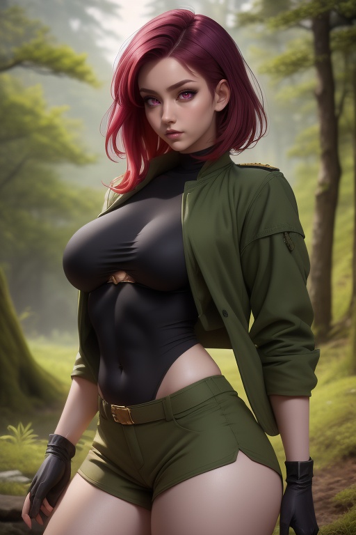 Kyuo Ryu is a beautiful woman,  19 years old,  pretty face on Tensor.Art
