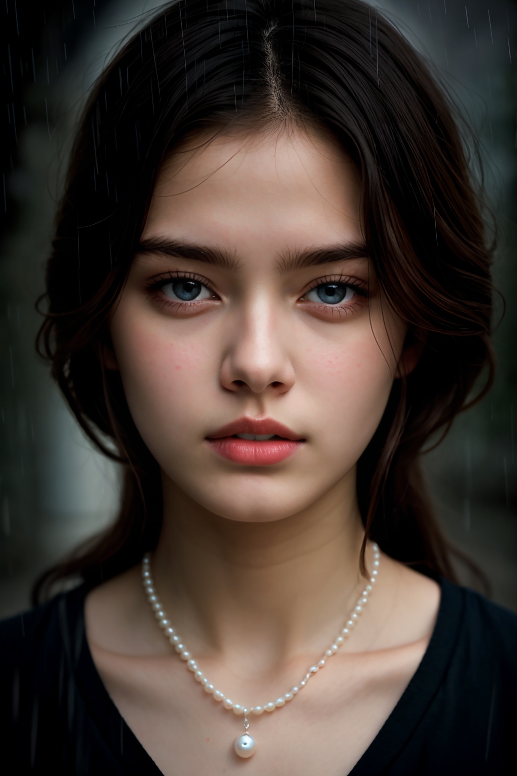 Masterpiece,  18 - year - old beautiful girl,  beautiful eyes like pearl on Tensor.Art