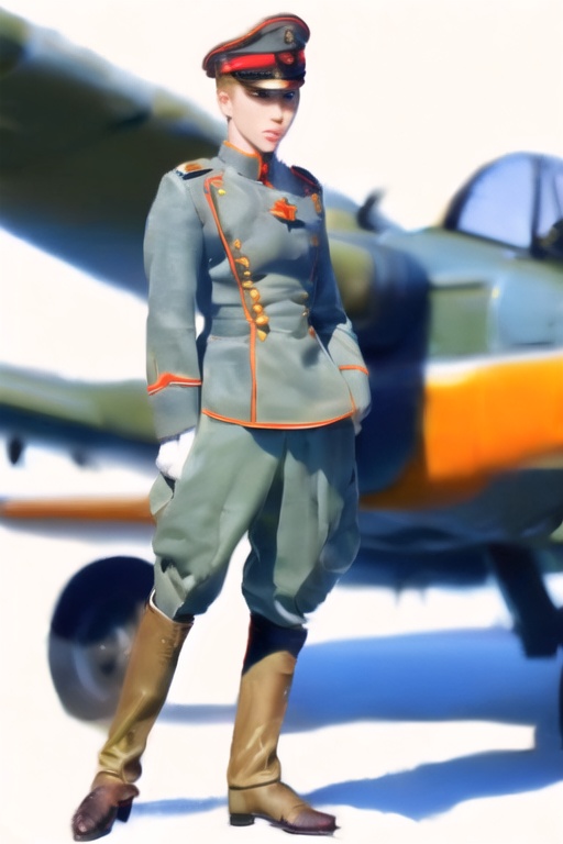 man in WWI german pilot uniform,  realistic,  REALISTIC on Tensor.Art
