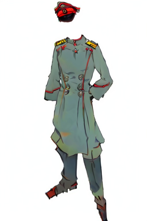 man in german pilot uniform on Tensor.Art