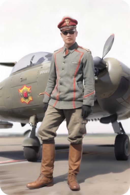 man in WWI german pilot uniform,  realistic,  REALISTIC on Tensor.Art