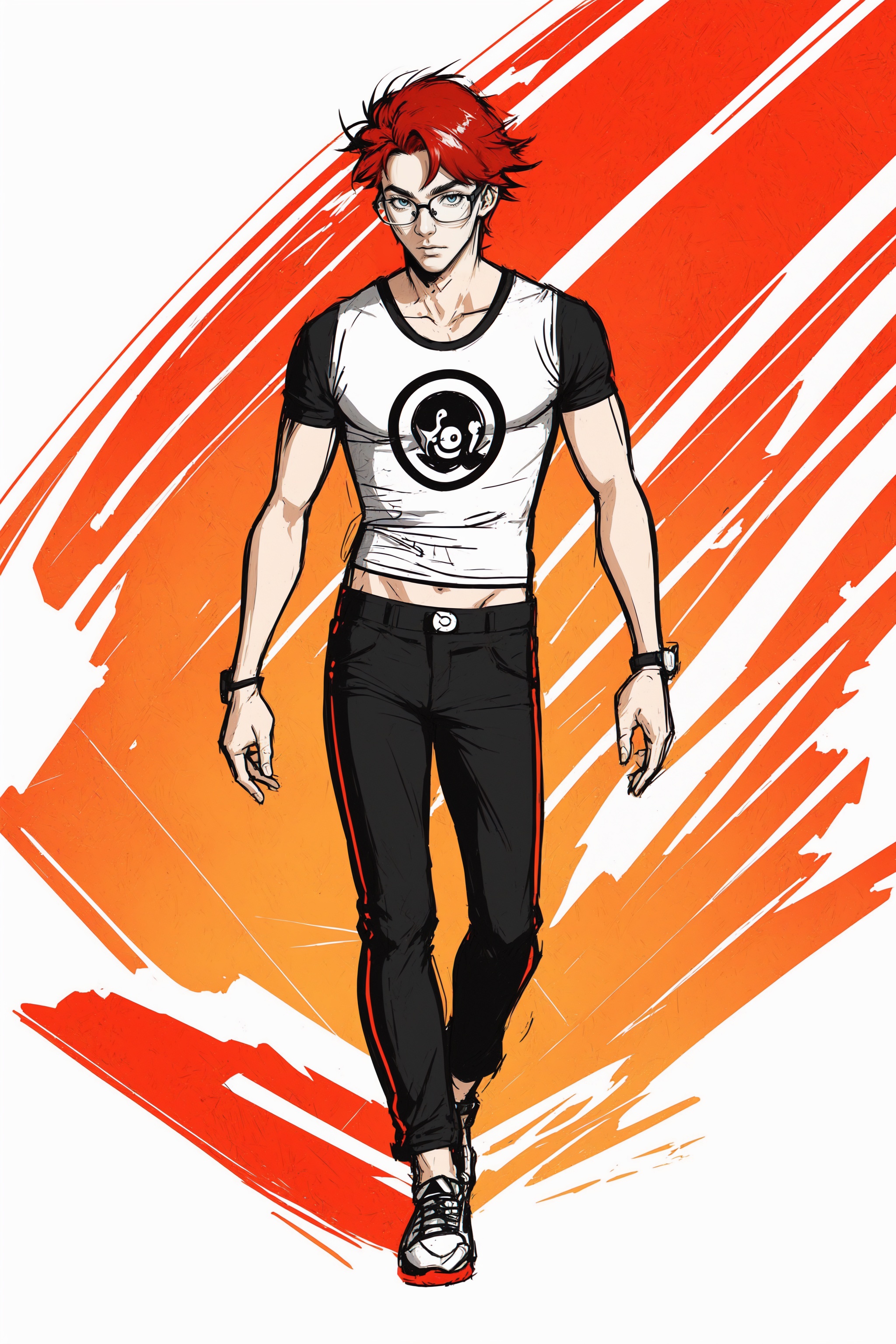 stikers_style,  abstract art,  sketch on Tensor.Art