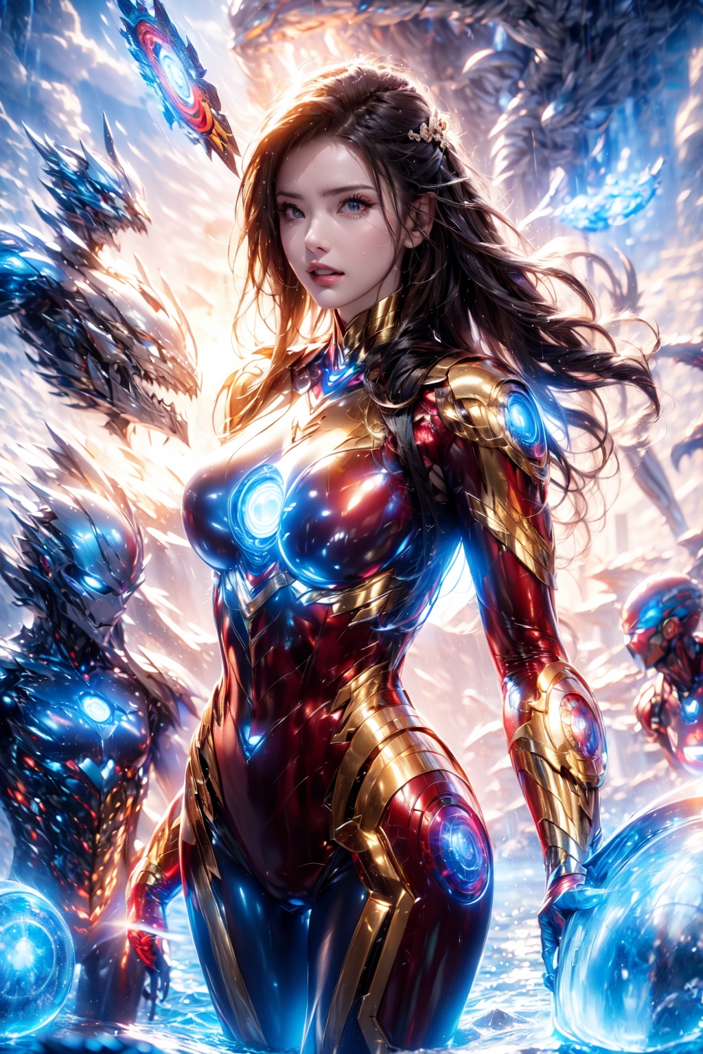 iron woman on Tensor.Art