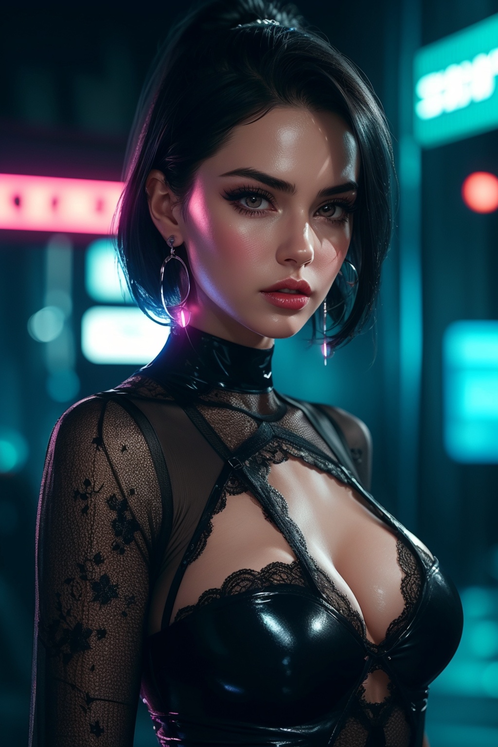 1girl,  mature woman,  solo on Tensor.Art