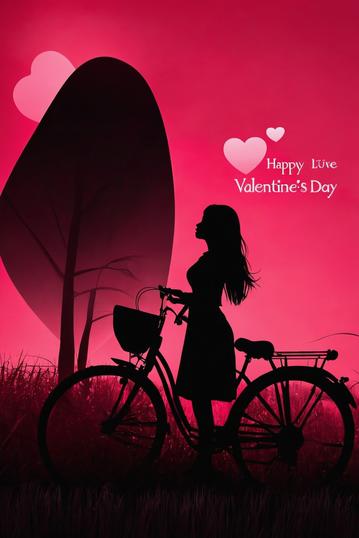 AiArtV,  Valentines Day,  1girl by Ai Art Vision on Tensor.Art