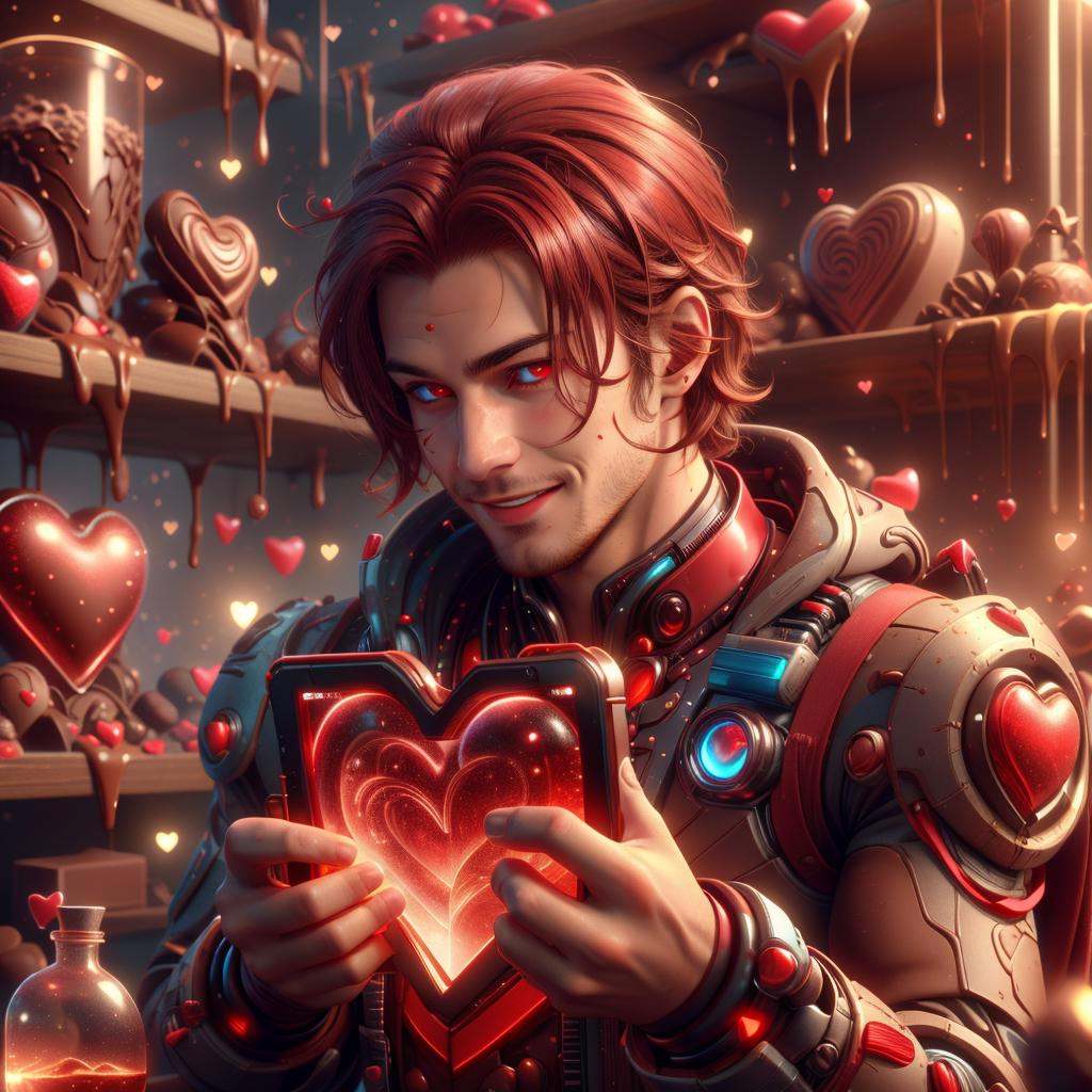 valentinetech,  scifi,  chocolate on Tensor.Art