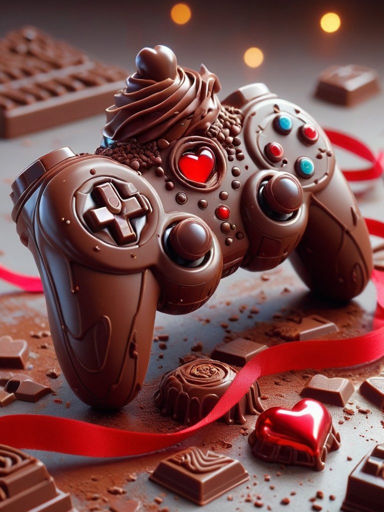 scifi,  ValentineTech,  chocolate on Tensor.Art