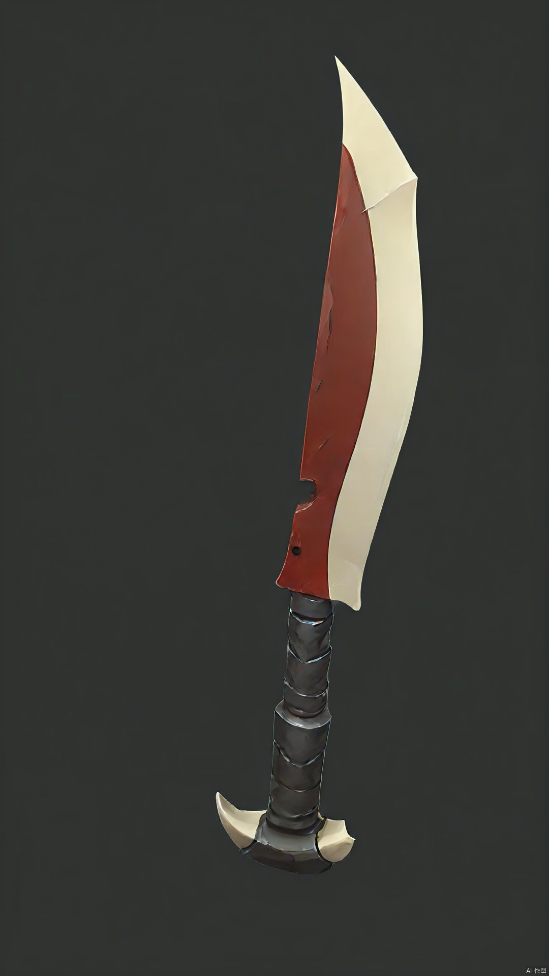 Ash, knife.