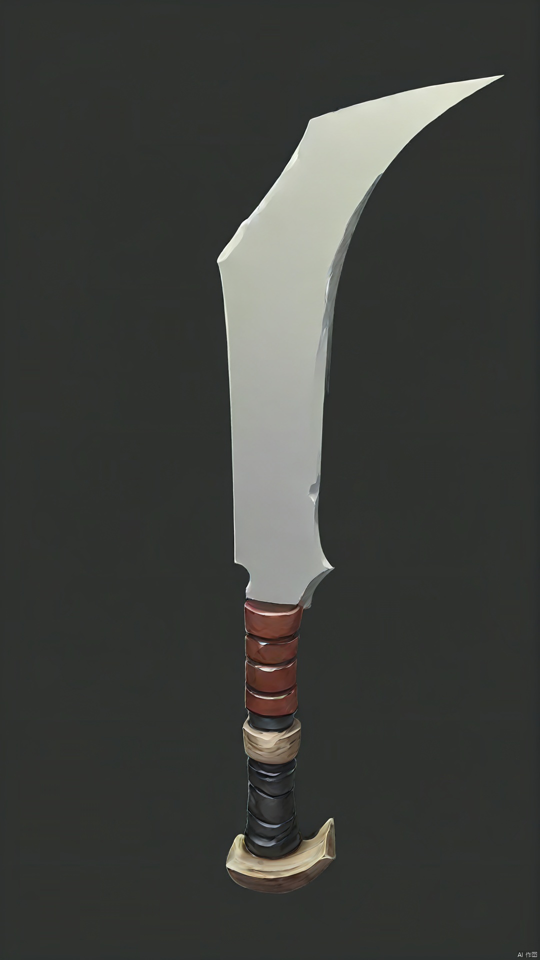 Ash, knife.